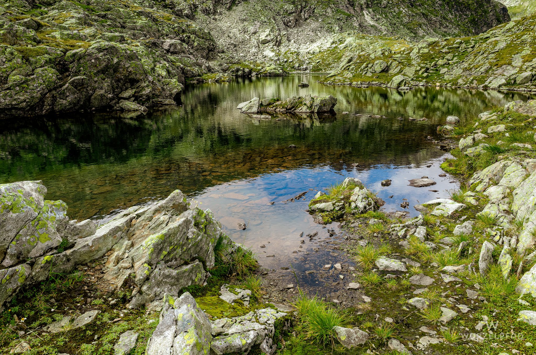 Lacke im Klafferkessel